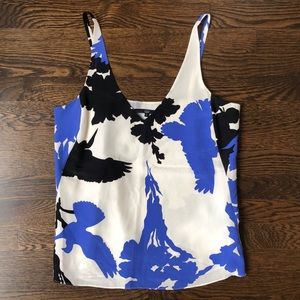 Silk tank top